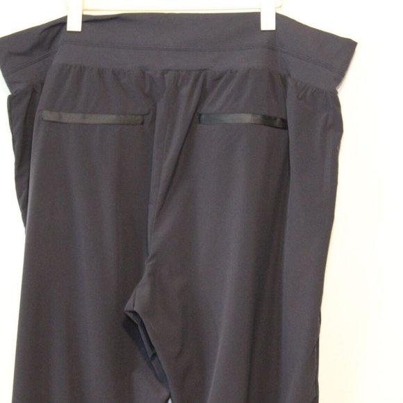 Athleta 2021 Nolita Wide Leg Pants Navy Blue Women's Plus Size 24 H13676 - Picture 9 of 13